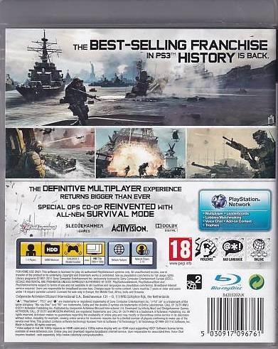 Call of Duty Modern Warfare 3 - PS3 (B Grade) (Genbrug)